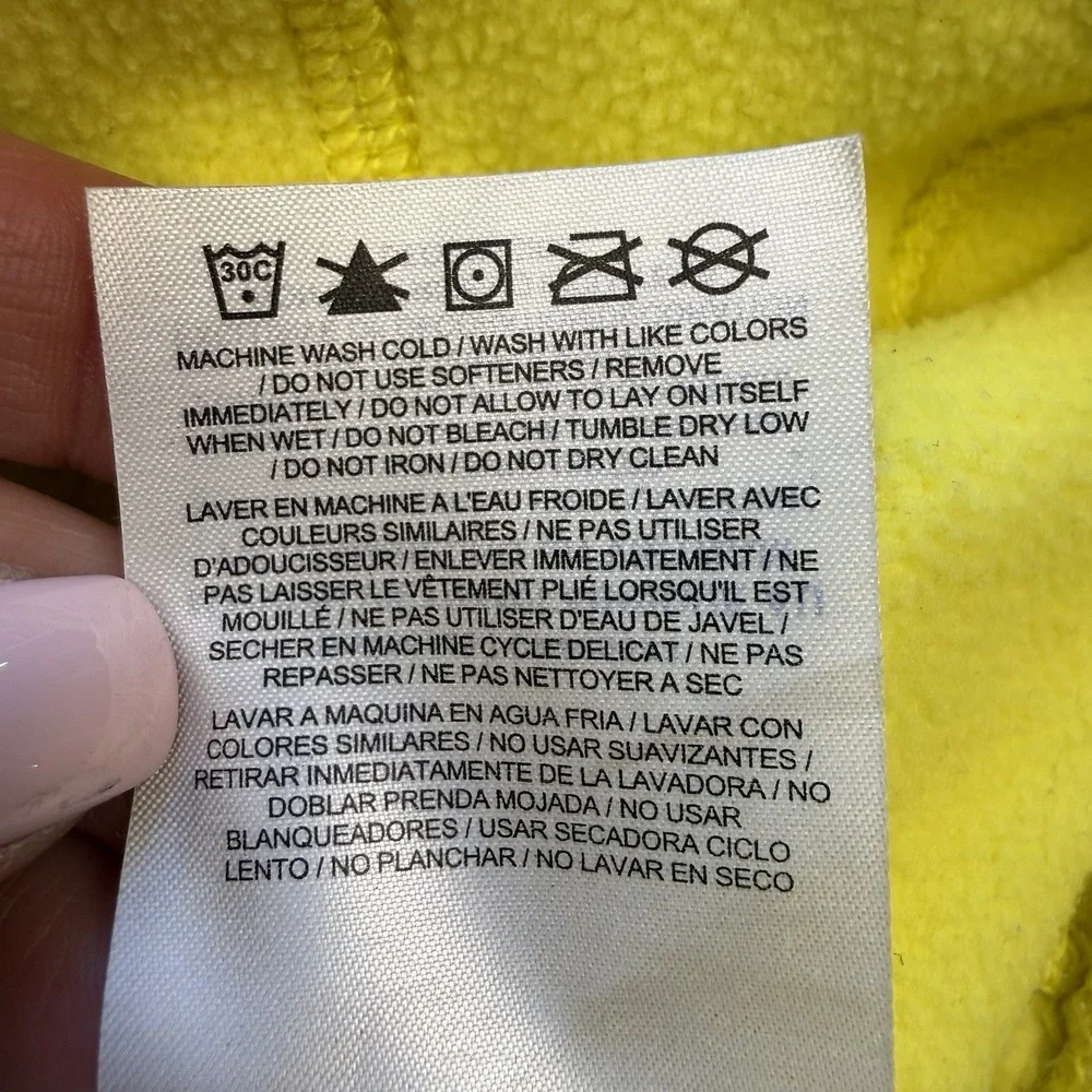 NIKE Therma-Fit Pullover Hoodie Mens M Tennis‎ Ball Neon Yellow Sweatshirt
